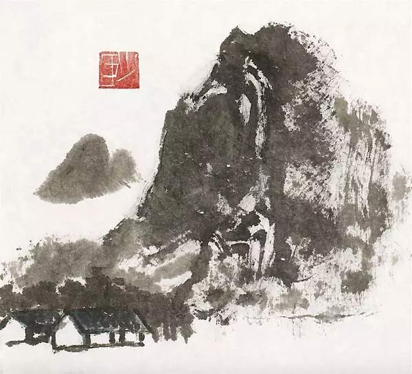 论中国画无疑是精神美、形式美、笔墨美,她分为工笔画和写意画两个门类。工笔画先展现,到元朝写意也发展起来,工精其技艺,笔墨臻美,境意如高山流水、清波扬淑。元代时写意画也开始发展,写行笔法狂颠,如狂风飒飒,从此后这两个门类相辅而行,一代一代地闯高峰。有时这个生机勃勃独领风骚,有时那个壮实无比,中国的绘画无不如此这般更替前进,直至清末民国,写意画在高手如云的竞争中频频取胜,其中最具代表性的、声名赫赫的大师莫过徐渭、八大、吴昌硕。徐青藤画风怪诞、挥毫无度,八大臻密、简括,吴昌硕作风颇具文化性,笔墨如铸。写意画评