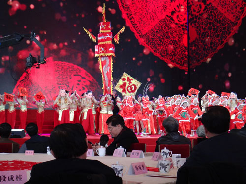 “2014大美之春”书画频道春节联欢晚会（11）